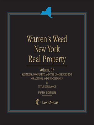 cover image of Warren's Weed New York Real Property